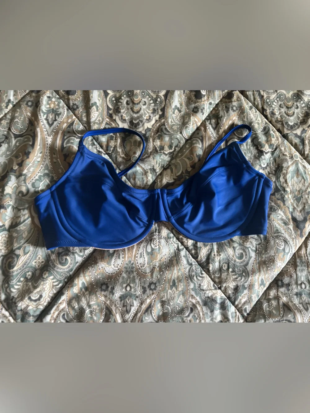 Jcrew royal blue bikini